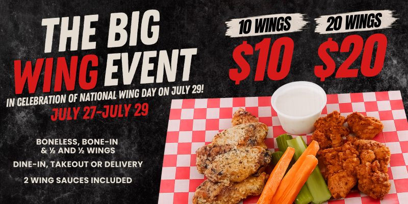 The Big Wing Event at Parry's - 2026