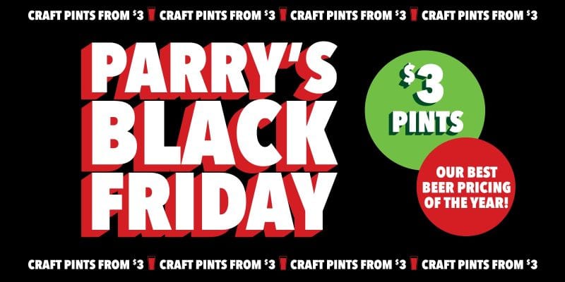 Parry's Black Friday