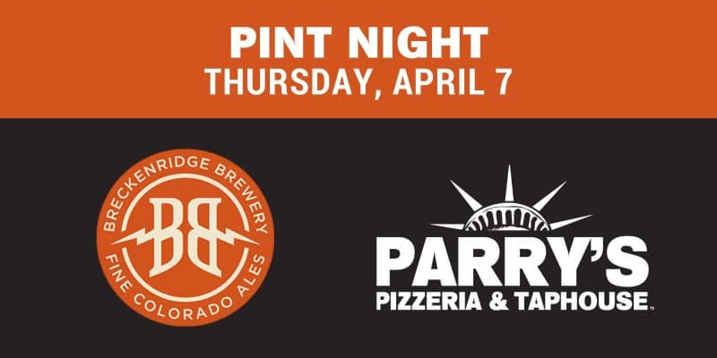 Breckenridge Brewery Pint Night