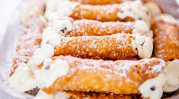 Parry's Catering Cannoli Platter