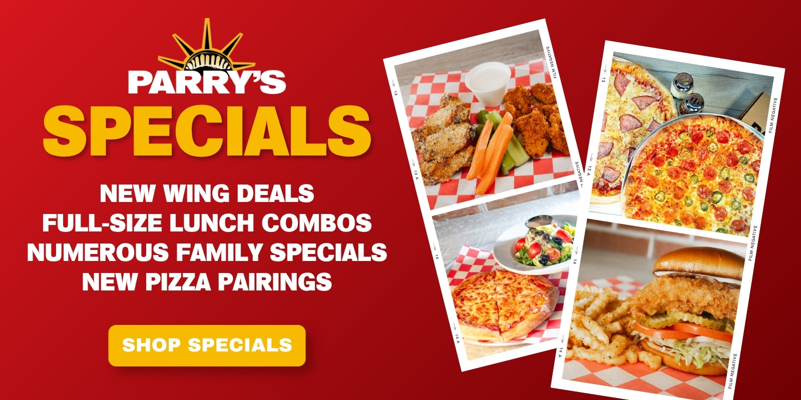 Parry's Specials - New!