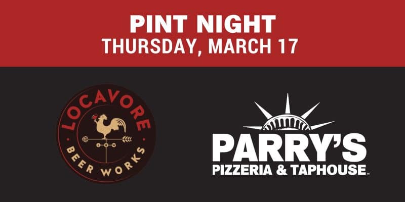 Locavore Pint Night - Parry's Sheridan