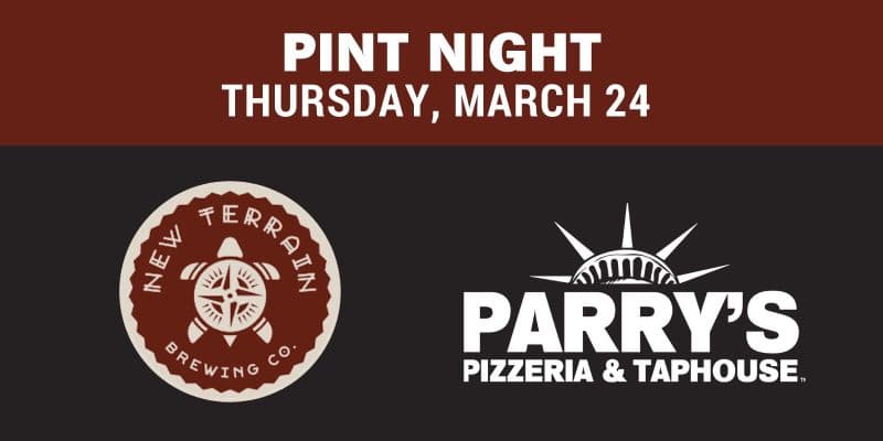 New Terrain Pint Night - Parry's Pizzeria & Taphouse Sheridan