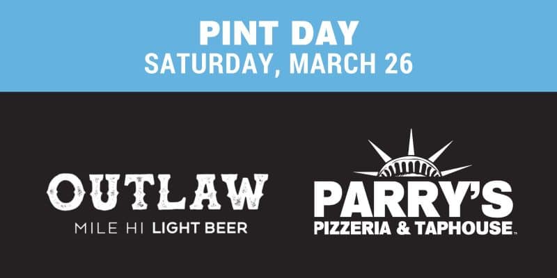 Outlaw Pint Day - Parry's Sheridan