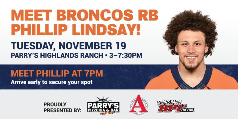 Phillip Lindsay Player's Show