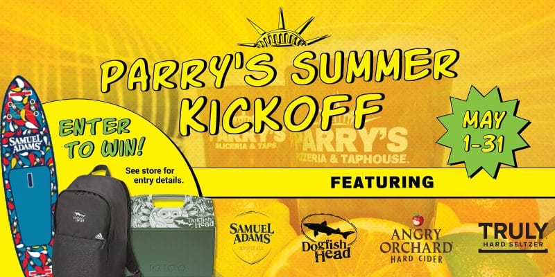 Parry's Summer Kickoff