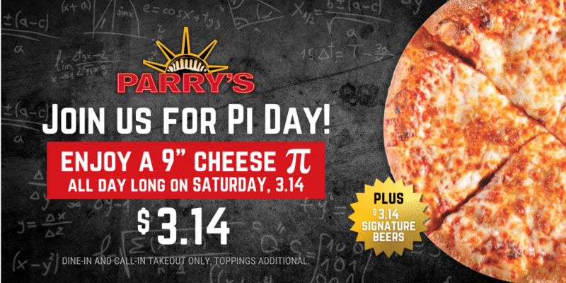 Pi Day at Parry's - 2026